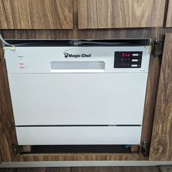 Countertop Dishwasher With Modification For Permanent Use