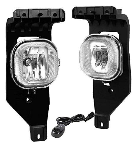 Front Bumper Fog Light Compatible with 05-07 F-250 350 450 Excursion