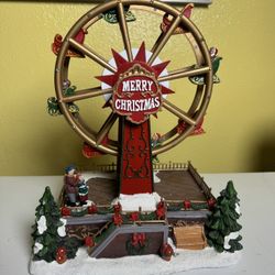 St Nicholas Christmas Village Ferris Wheel