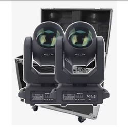 Beam Lights 2 Pcs + Fly Case