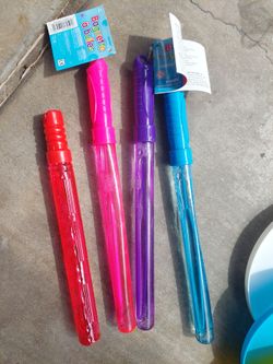 New 4 Bubble Wand all