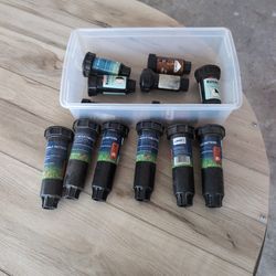 Lawn Sprinkler Heads (13 total)