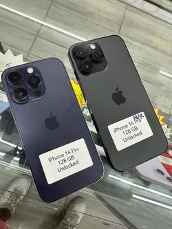 iPhone 14 Pro unlocked. Cash or $50 down w approval