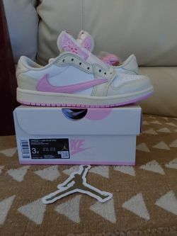 Jordan 1 Low OG Travis Scott Shy Pink