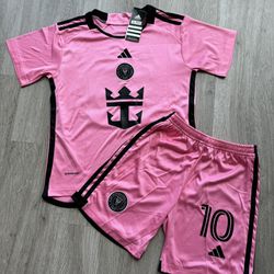 Offer !! Inter Miami CF PINK LÍO MESSI NEW 2024/2025 Adults And Kids 