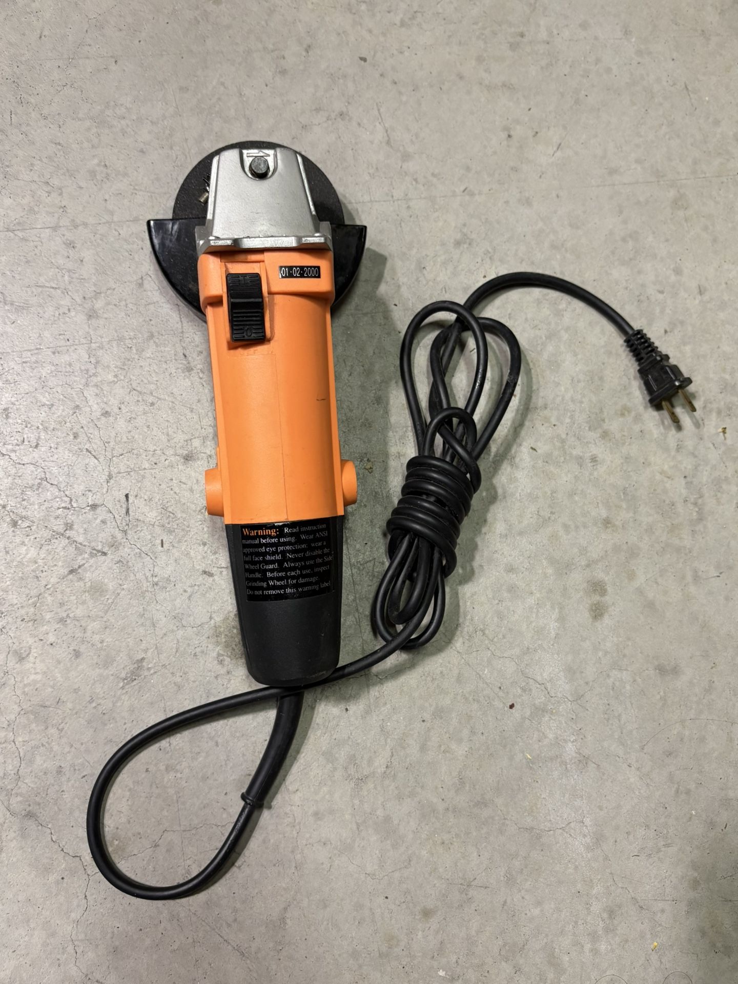 Chicago Electric 4” Angle Grinder