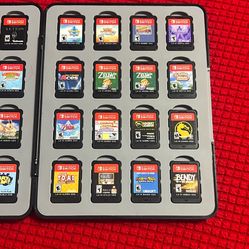 Nintendo Switch Games. $35 Each. Zelda, Pokémon, Mario Bros And More