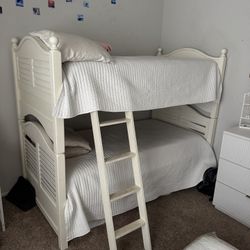 Wood Bunk Bed 