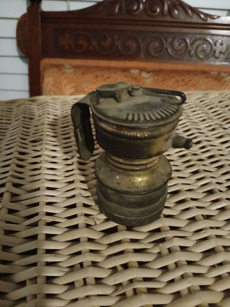 Antique Carbide Miners Lamp