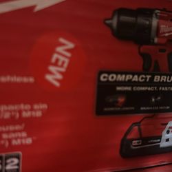 Milwaukee m18 compact drill driver kit $170 (financing available)