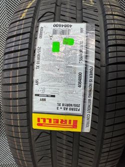 (1) 18” Pirelli Pzero 255/40/18 one brand new tire