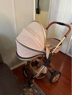 Pink / Rose Gold Stroller