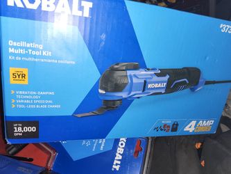 Kobalt Multiple Purpose Oscillating tool Kit