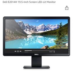 Dell 19.5 Inch Screen LED Monitor