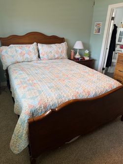 Queen bed frame