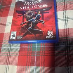 Used Like New Assassins Creed Shadows PS5 