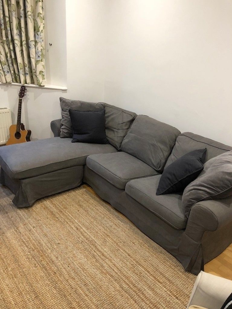 Ikea ektorp sofa sectional with chaise - WILL DELIVER