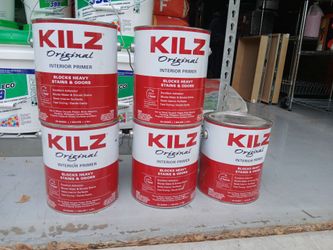 Original 1 Gal. White Oil-Based Interior Primer, Sealer, and Stain Blocker