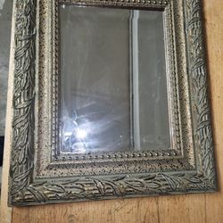 Antique French Ornate Wall Mirror 

