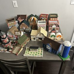 Mary Maxim Plastic Canvas Village 
