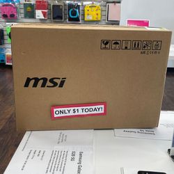 MSI GF63 Thin Gaming Laptop 15.6 New -PAYMENTS AVAILABLE-$1 Down Today 