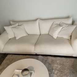 New Boucle Couch