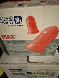 Howard Leight MAX Corded Foam Earplugs 100 Pair