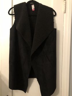FAUX SHERPA VEST