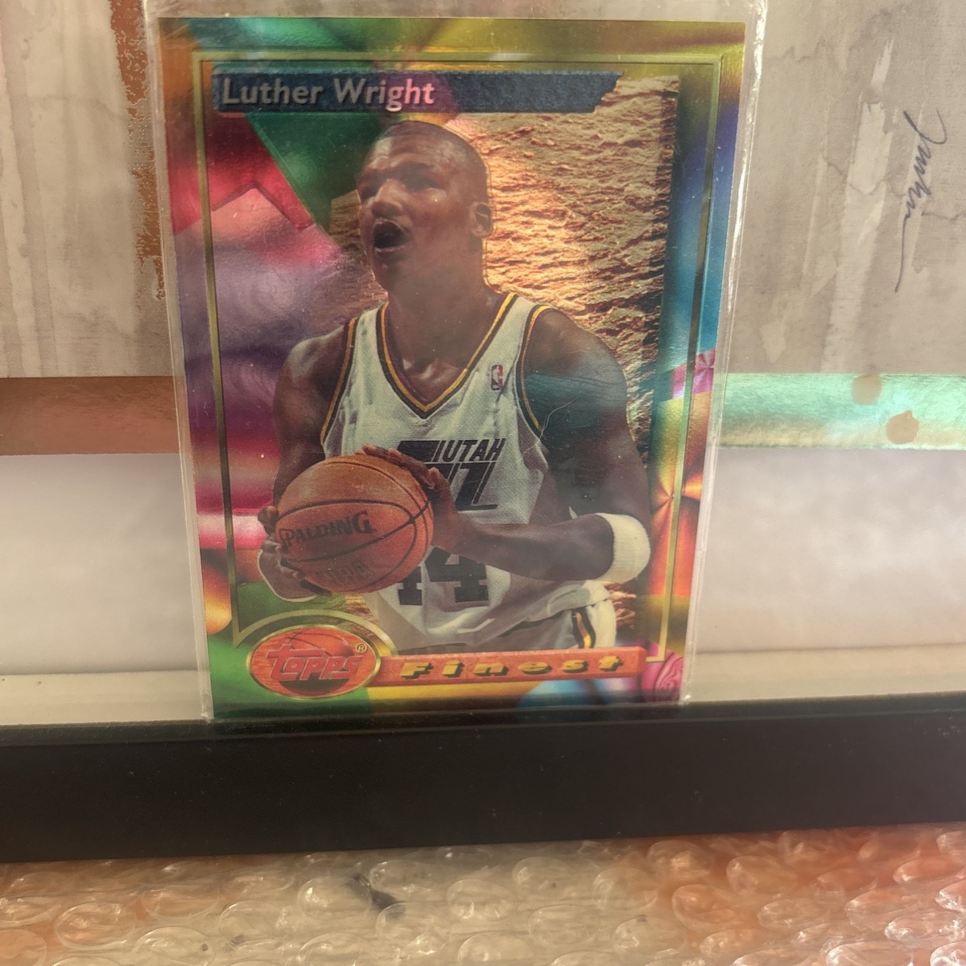 Luther Wright Refractor Card