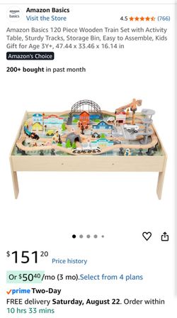 Train table