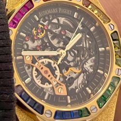 Ap Skeleton Rainbow Dial