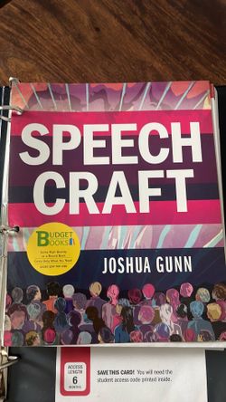 Speech Craft Book