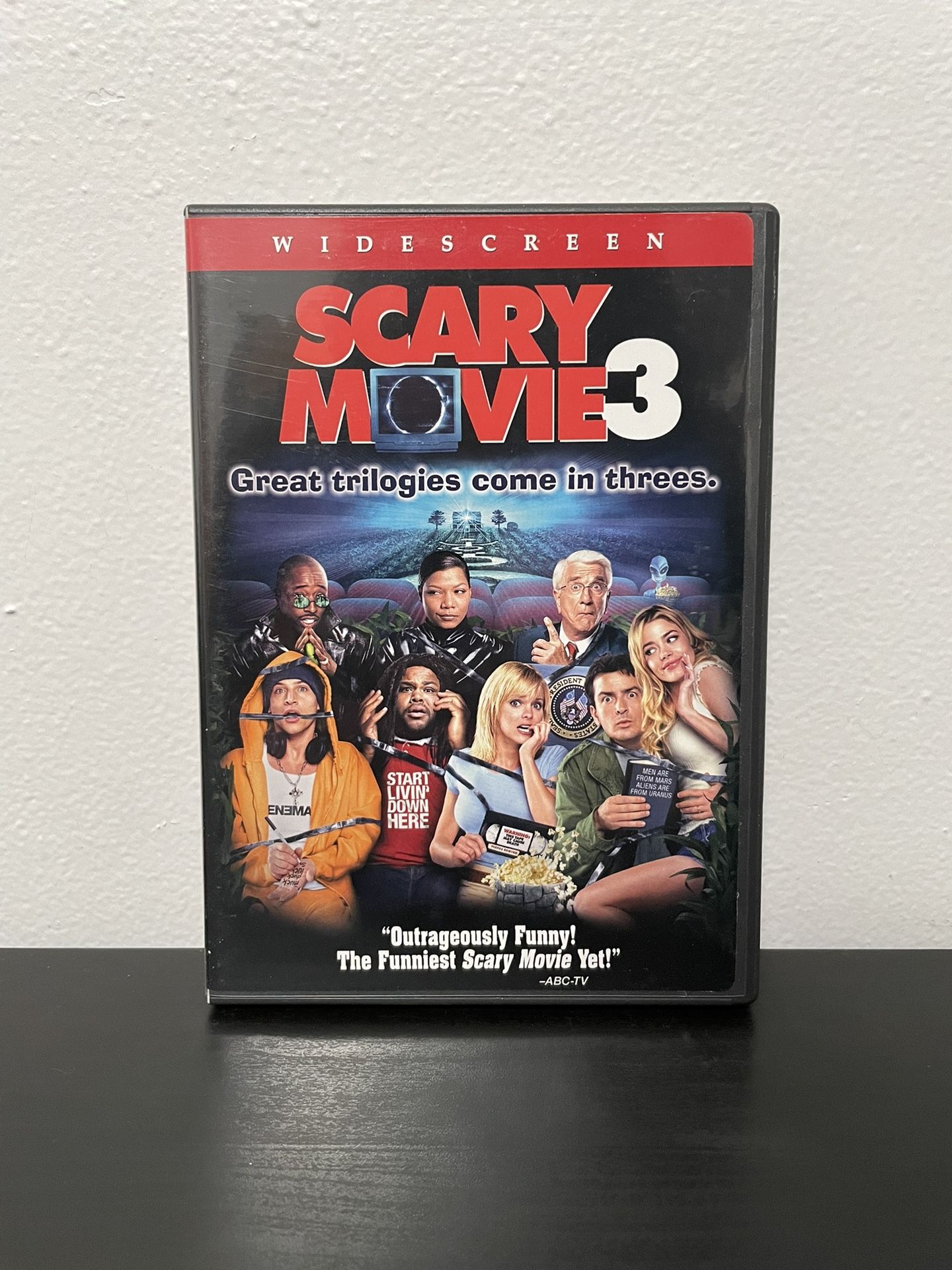 Scary Movie 3 DVD Movie Charlie Sheen Simon Rex Y2K Comedy Widescreen 2003