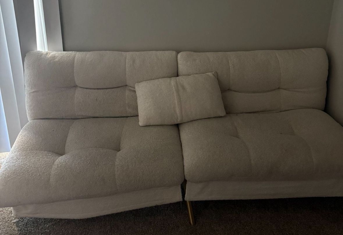 White Futon
