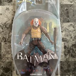Batman Arkham City 6 Inch Action Figure Series 3 - Orange Clown Thug with Bat