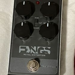 TC Electronic Fangs Metal Distortion Pedal No Trades 