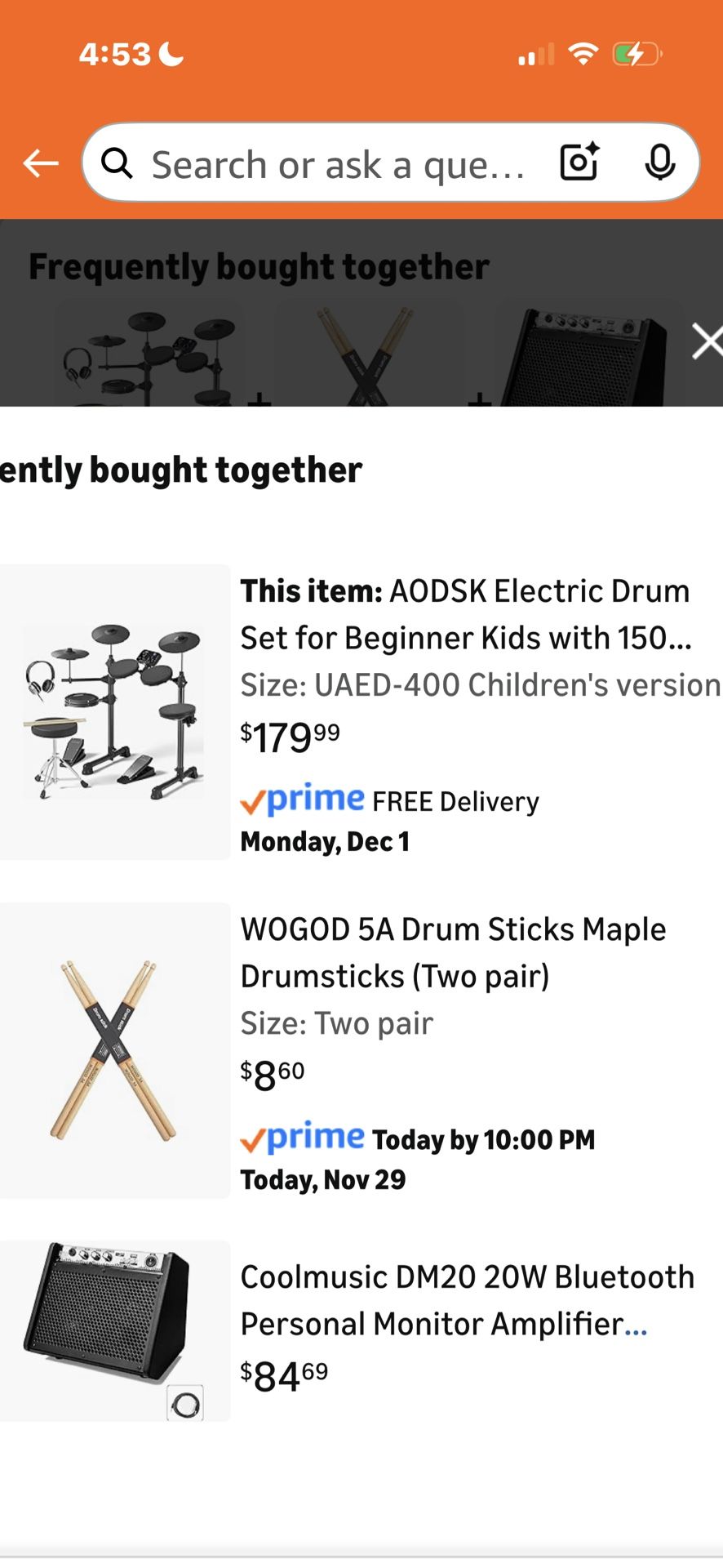 Electric Drum Set