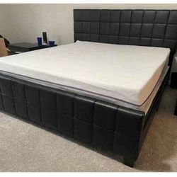 BRAND NEW FULL SIZE BED & MATTRESS SET — $450! QUEEN SIZE BED & MATTRESS SET — $500! 