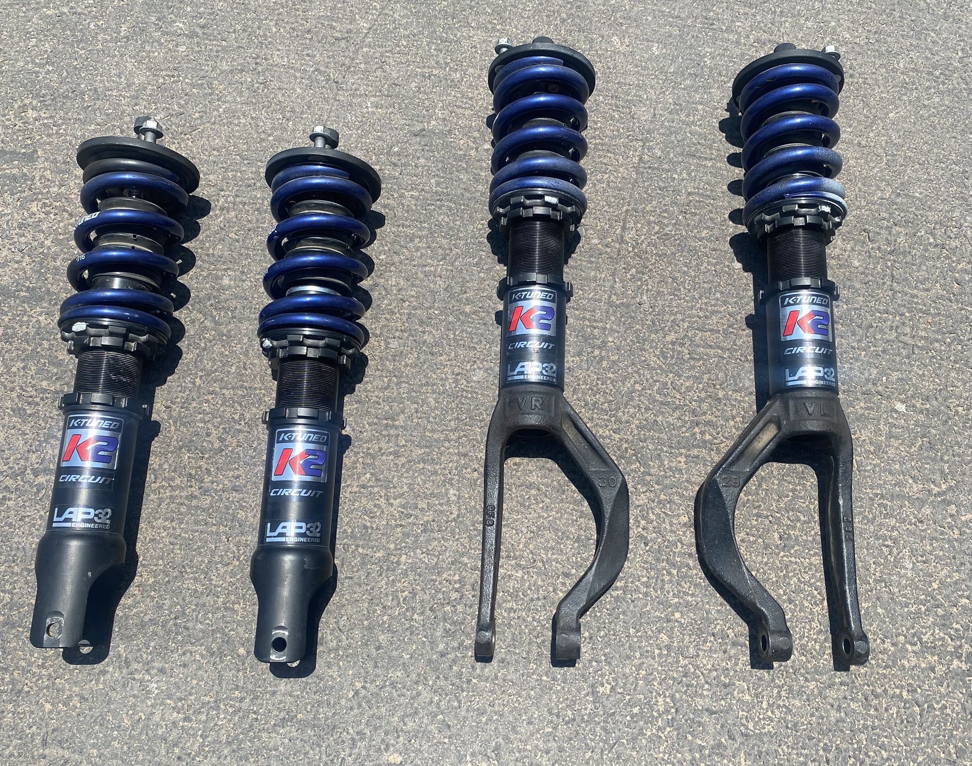 K-Tuned K2 Coilovers For Civic EG and Acura Integra