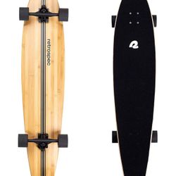 Retrospec Zed Pintail & Cruiser Longboard Adult Skateboard - 