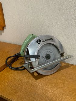 Rockwell Model 4525 7 1/4” Circular Saw 1.5hp w/Combination Blade