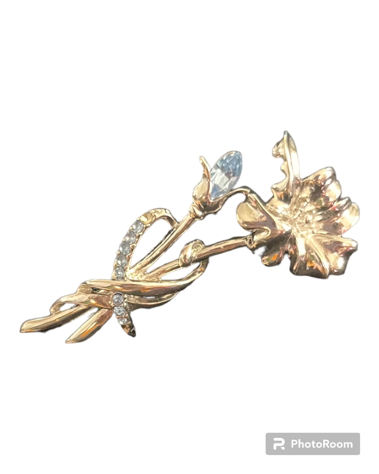 Gem Flower Pin