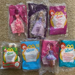 New Collectible Mc Donald’s Happy Meal Barbie Toys Christmas Stocking Stuffers