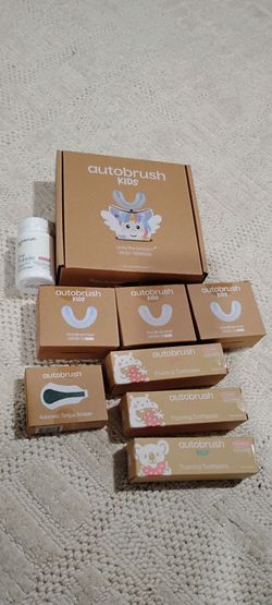 Autobrush Kids Bundle – Brush, Heads, Toothpaste & More