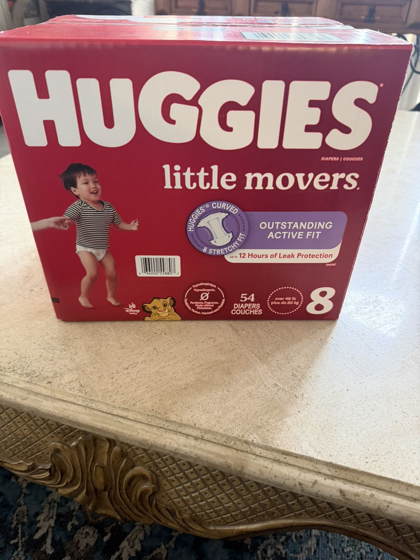 Huggies little movers size 8