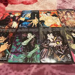 Jujutsu Kaisen Anime Books (3-10)