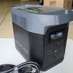 EF ECOFLOW DELTA 1300 FAST CHARGING FOR CAMPING, RVS,EMERGENCY 