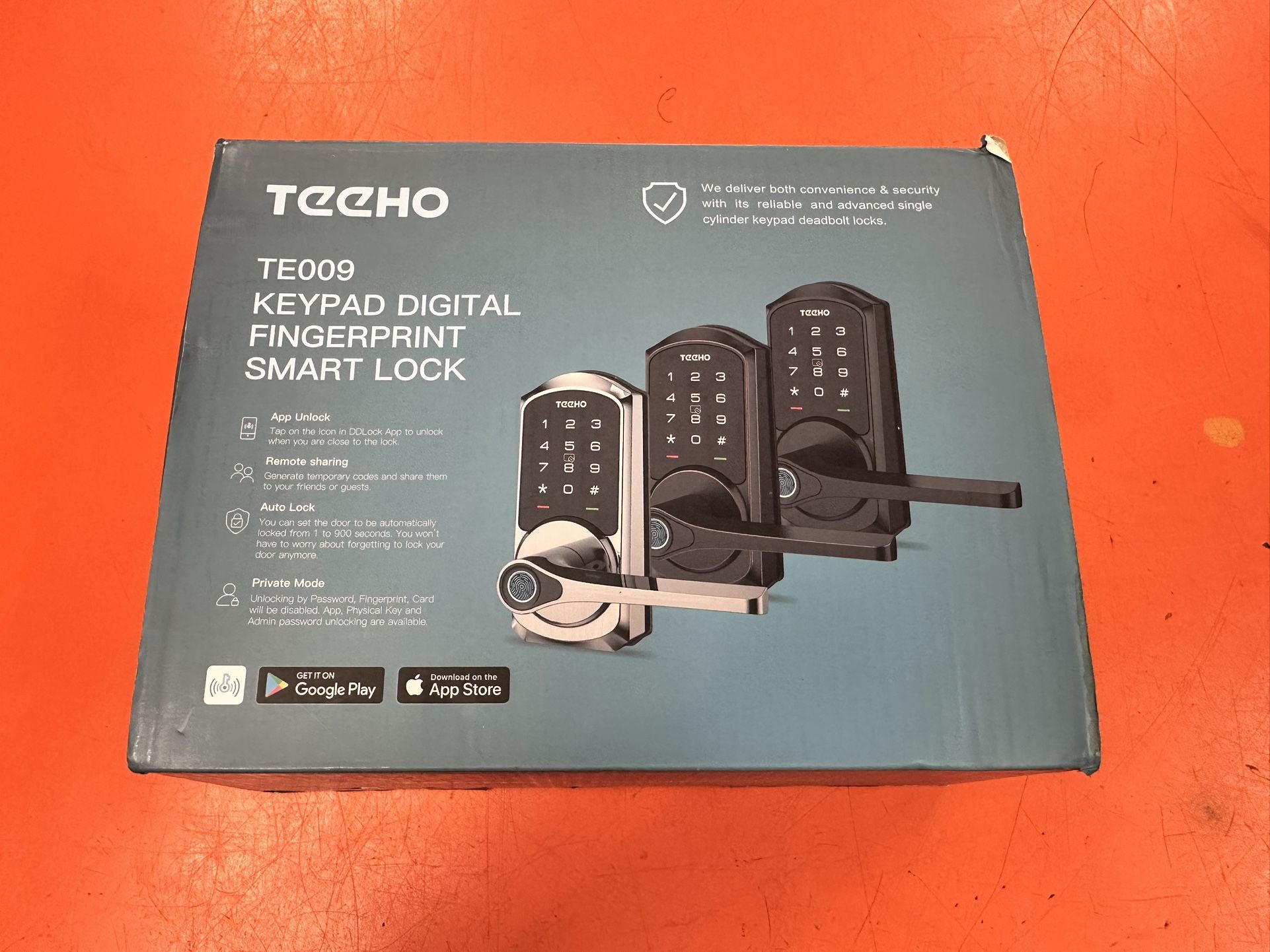 TEEHO Keypad Digital Smart Lock