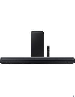 SAMSUNG HW-Q60C 3.1ch Soundbar w/Dolby Audio, Q-Symphony, Adaptive Sound Lite, HDMI eARC, Game Mode, Bluetooth, Tap Sound, Wireless Surround Sound Com