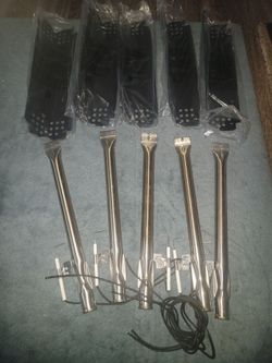 Gas Grill Replacement Burner and Heat Plate Kit
